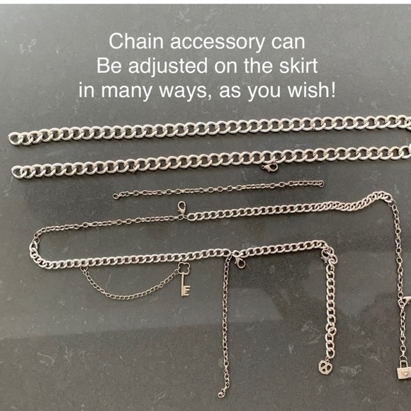 Killah by Miss Sixty Skirt with Chain - Picture 16 of 17